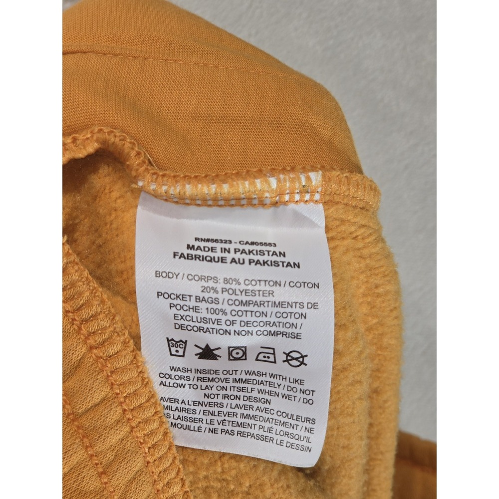Nike Fleece Sweat Shorts XS Orange Swoosh Cotton Blend Athletic Lounge Casual - Picture 4 of 8